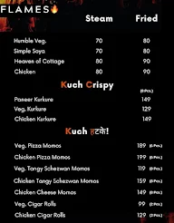 Flames Fastfood menu 1