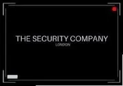 The Security Company London Ltd Logo