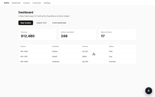 SupaMaus — AI Cursor for the Web screenshot 4