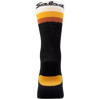 Salsa Latitude Sock - 8 inch - Black - White - w/ Stripes alternate image 2