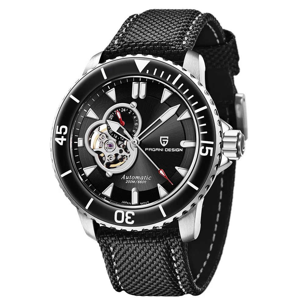 Title 1, Wasserdichte Herrenuhr mit Automatik-Uhrwerk Sk...
