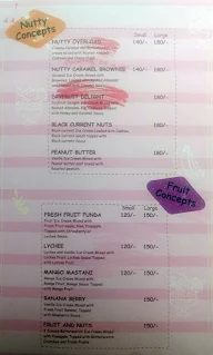 Snow Drops menu 5