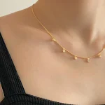Zircon Necklace B1184