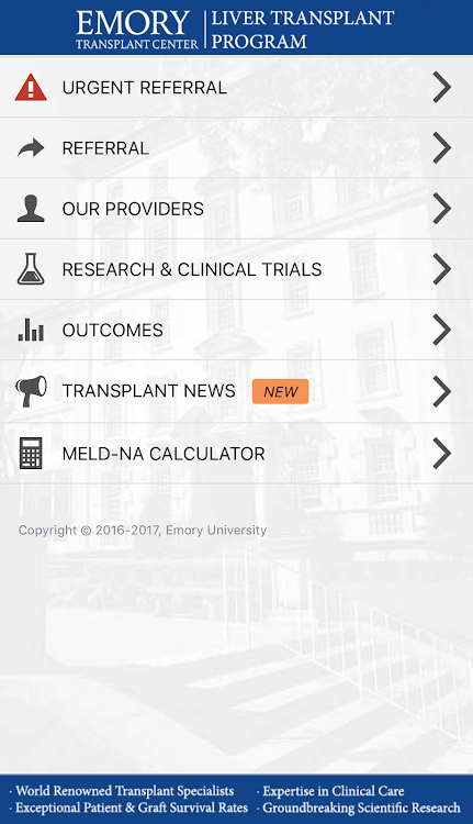 Emory Liver Transplant - 1.1.0 - (Android)