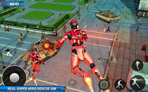 Robot Sky Rescue Simulator