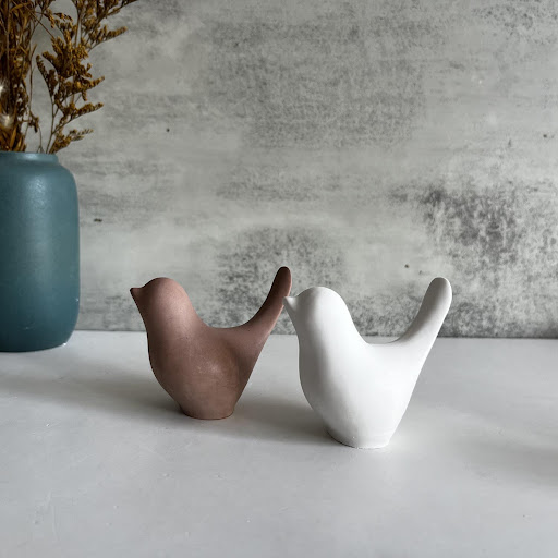 Title 5, Three-dimensional bird silicone mold for plaste...