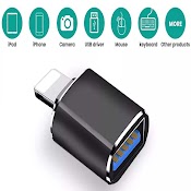 Đầu Chuyển Đổi Otg Micro Usb Microusb Sang Lighning Lightning Kết Nối Điện Thoại Android Sang Iphone Cho Bàn Phím