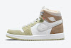 air jordan 1 zoom cmft “olive aura” white/grey heather-olive aura-khaki