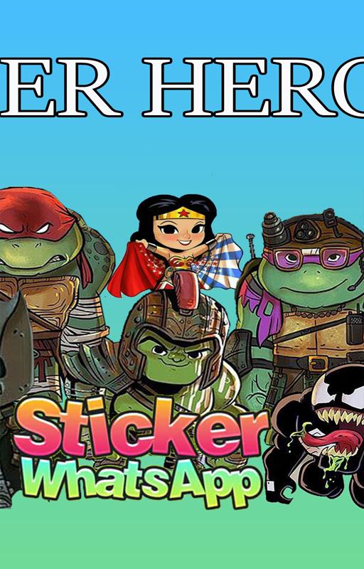 Скриншот Super Hero Stickers for WAStickerApps