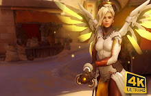 Overwatch Mercy Wallpaper HD Custom New Tab small promo image