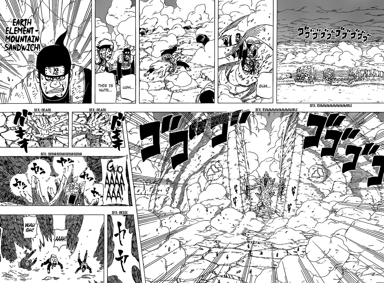 Naruto Shippuden Manga Chapter 537 - Image 08-09