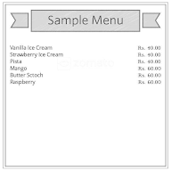 Meridian Ice Cream menu 4