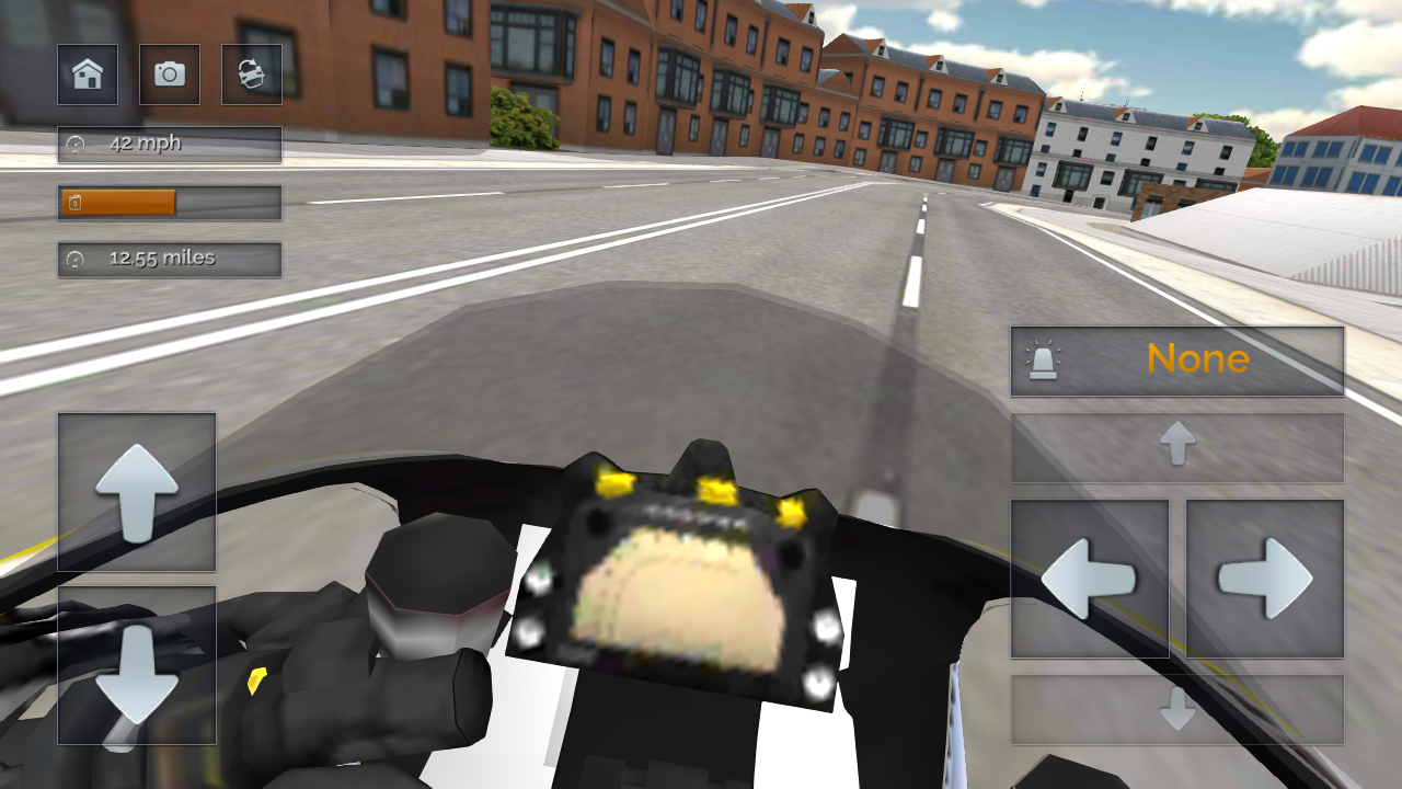   Police Motorbike Simulator 3D- 스크린샷 