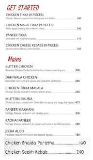 Chatkara menu 2