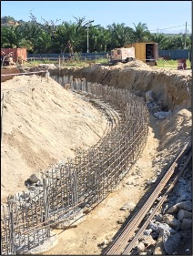 Largest Circular Cofferdam in Malaysia