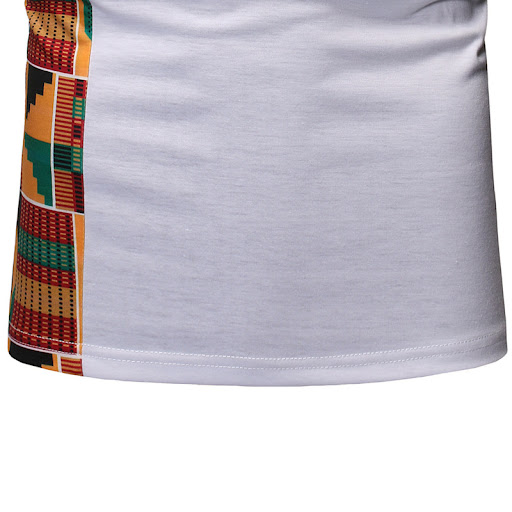 Title 2, Mens summer African style T-shirt