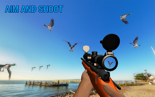 Sniper Duck Shooting 3D 1.0 APK + Мод (Бесконечные деньги) за Android