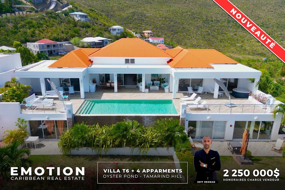 Vente villa 14 pièces 700 m² à Saint-Martin (97150), 2 250 000 €