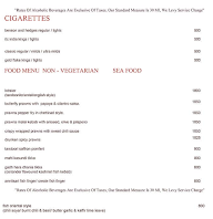 The Park menu 6