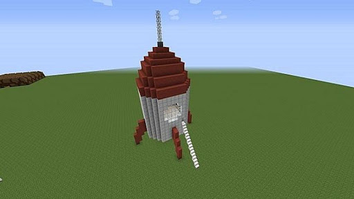 Rockets Minecraft Wallpaper