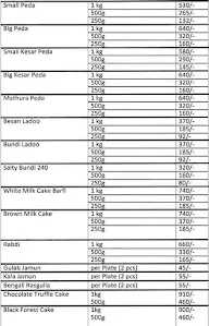 Sindh Dairy Farm menu 2