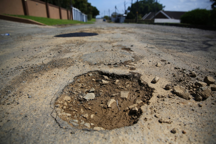 A motorist has won the right to claim damages after an accident caused by potholes. Stock image.