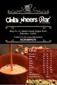 Chai Cheers Bar menu 7