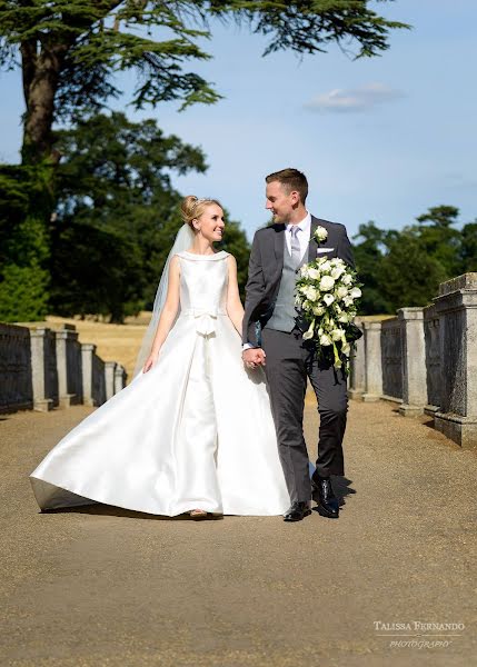 Fotografo di matrimoni Talissa Fernando-Clark (talissafernando). Foto del 2 luglio 2019