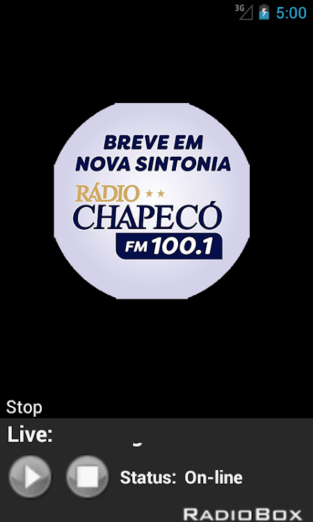 RÁDIO CHAPECÓ AM 1330 FM 100.1 - 2.1 - (Android)