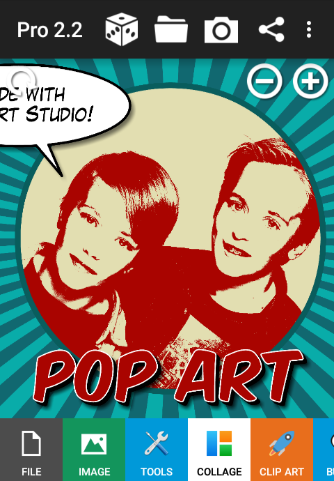 Pop Art Studio Screen 2
