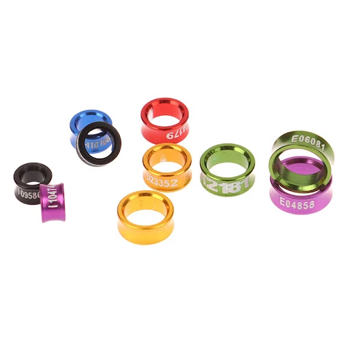 Aluminum Parrot Leg Rings Pigeon Foot Bird Feeding Identification Outdoor Flying Training Tools Supplies