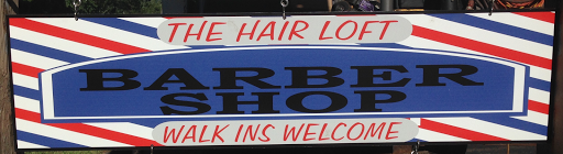The Hair Loft Barber Shop logo