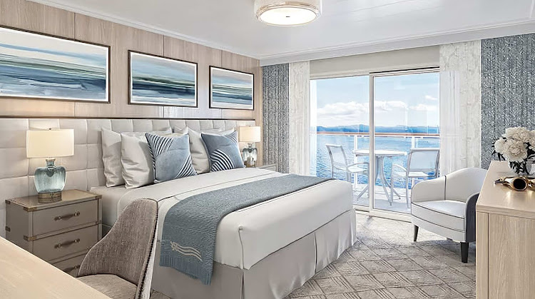 Staterooms on American Legend are roomier than those found on most ocean ships. 