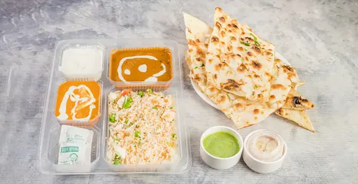 Plain Naan Thali