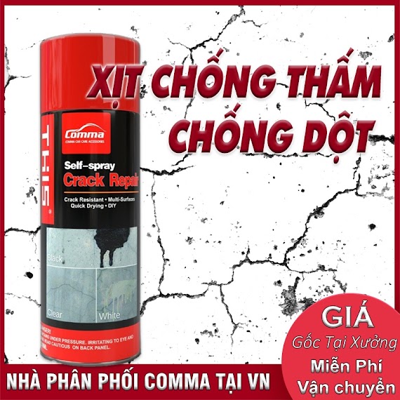 Bình Xịt Chống Thấm Dột Trần Nhà, Mái Tôn, Mái Nhà, Nhà Vệ Sinh Crack Repair Dễ Sử Dụng Hiệu Quả Nhanh Chóng Bền Lâu