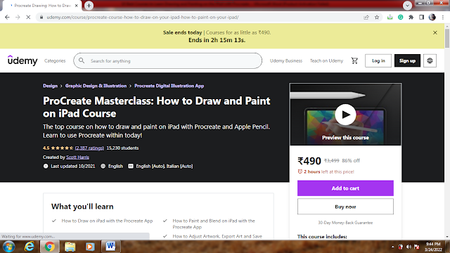 10 Best Courses to Learn Drawing and Painting on the iPad with Procreate