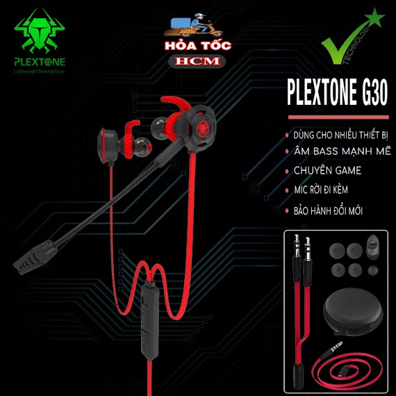 Tai Nghe Gaming Có Mic Rời Plextone G50 Mark Ii Và Plextone G30 - Tai Nghe Chuyên Game