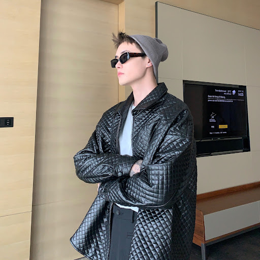 Title 10, Small Fragrance Jacket Mens Diamond Plaid Shor...