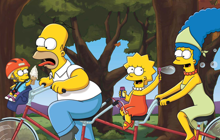 The Simpsons Theme chrome extension
