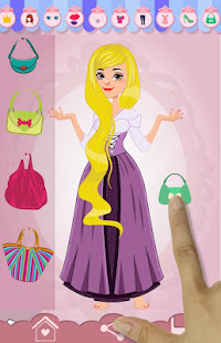 Dress Up Princess Rapunzel - Beauty Salon Games(圖2)-速報App