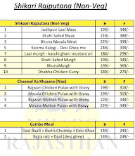 Mharo Rajasthan menu 7