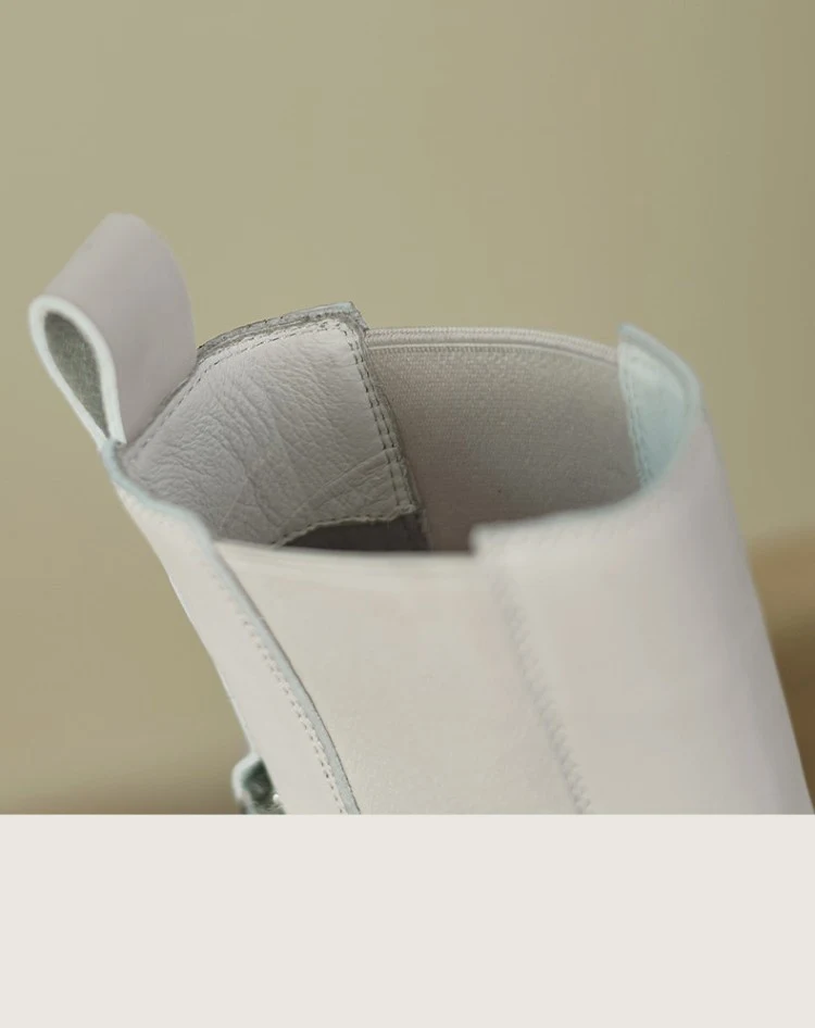 Title 13, Botas femininas casuais Martin, sola grossa e b...