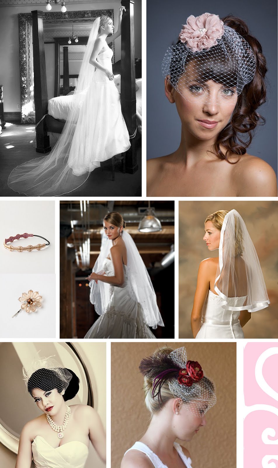 Wedding Veils & Hair