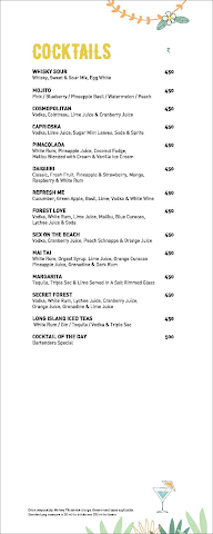Rain Forest Resto - Bar menu 2