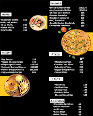 Waffleaza Cafe menu 1