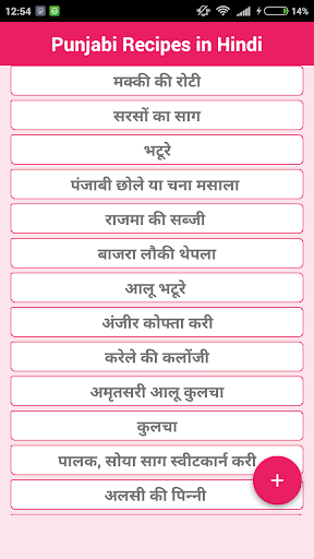 Punjabi Recipes in Hindi