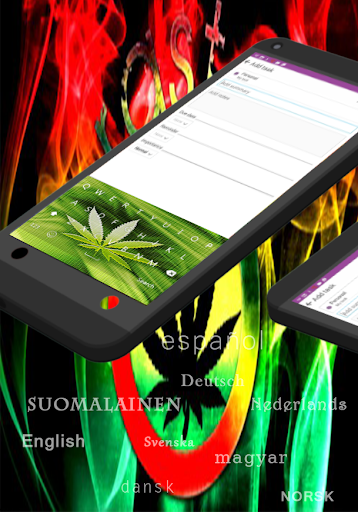 Weed Reggae Go Keyboard