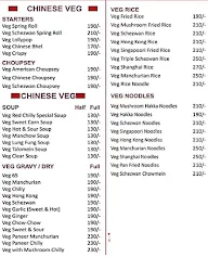 Hotel Red Chilly menu 1