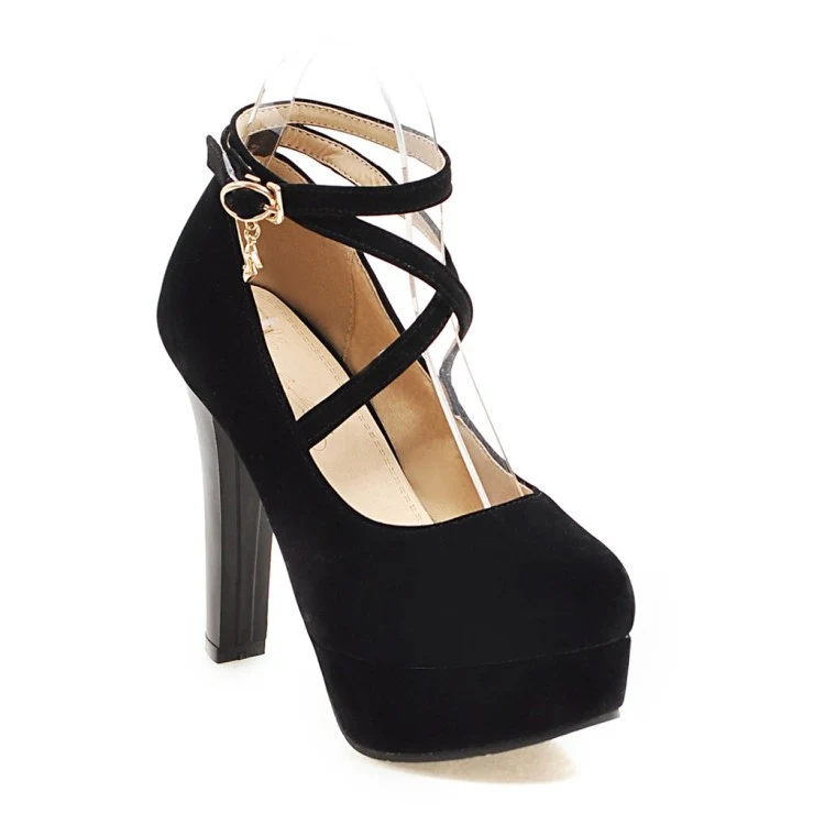 Title 44, Sapatos com tiras cruzadas femininos, elegância...