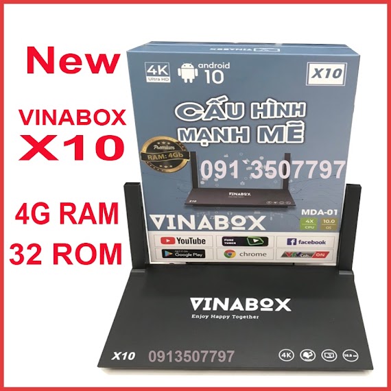 Android Tv Box Vinabox X10 X9 Biền Tv Thường Thành Tv Thông Minh